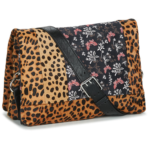 Desigual - BETA ANIMAL DORTMUND FLAP - Marron