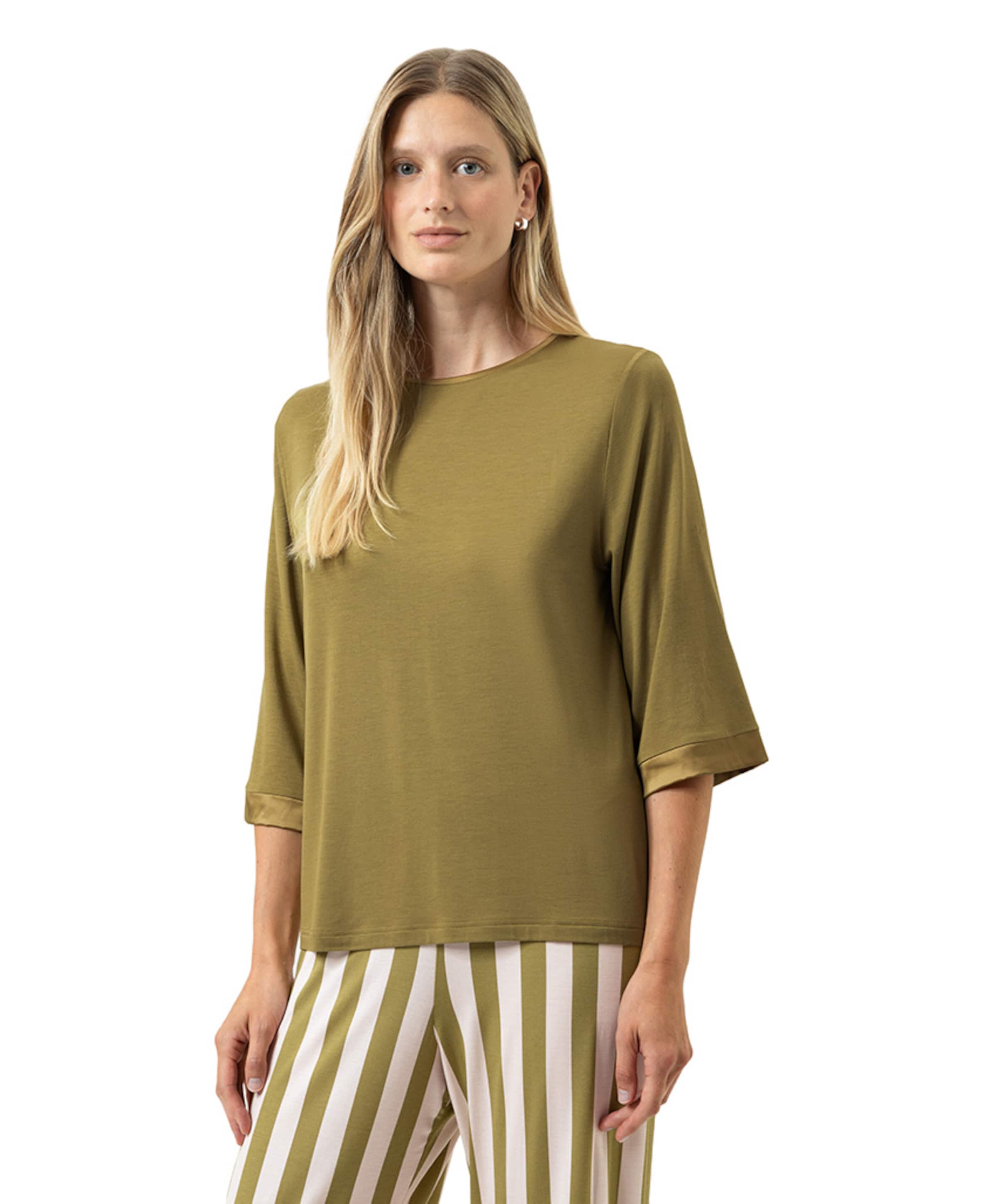 Mey Dames pyjamatop groen