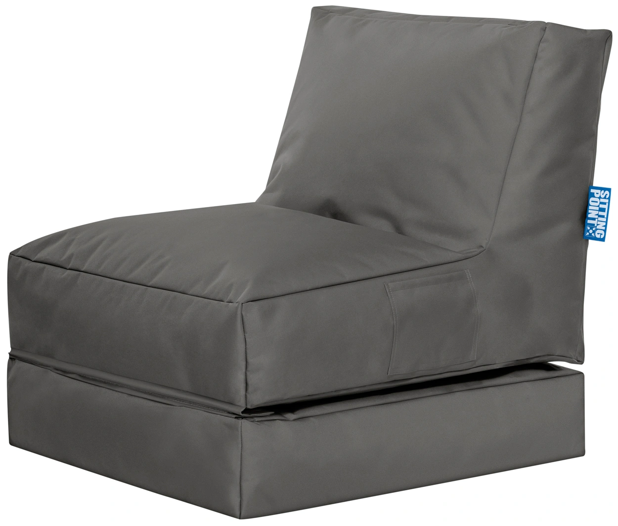 Sitzsack Twist SCUBA (Farbe: anthrazit)