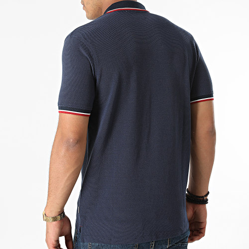 Polo Manches Courtes Bluwin Bleu Marine
