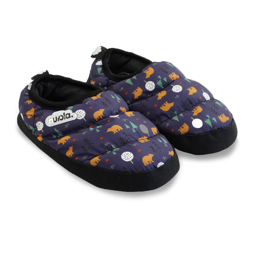 Nuvola Pantufas Estampadas com Estampa de Ursinho / Pantufas para Camping
