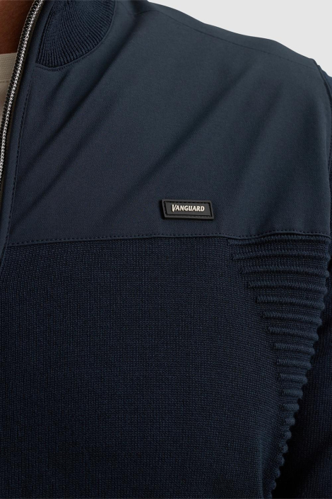 Vanguard blauwe heren vest