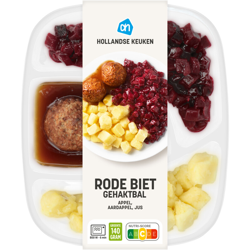 AH Rode biet gehaktbal