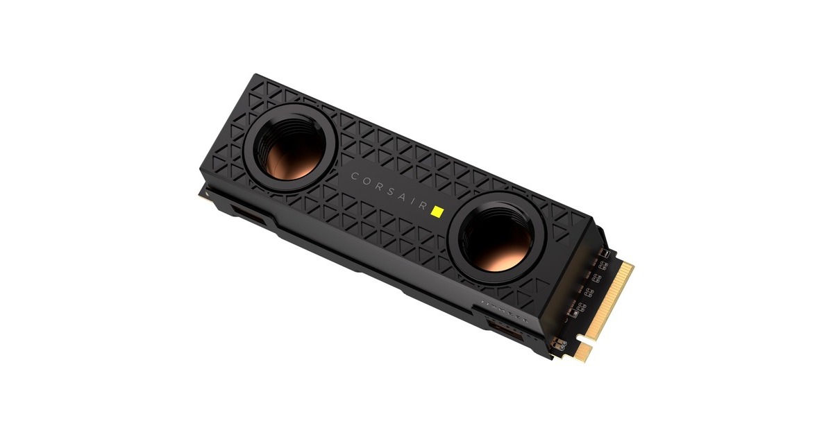 CorsairMP700 PRO SE Hydro X 2 TB SSD  (Zwart, PCIe 5.0 x4 | NVMe 2.0 | M.2 2280, mit Wasserkühlungs-Block)