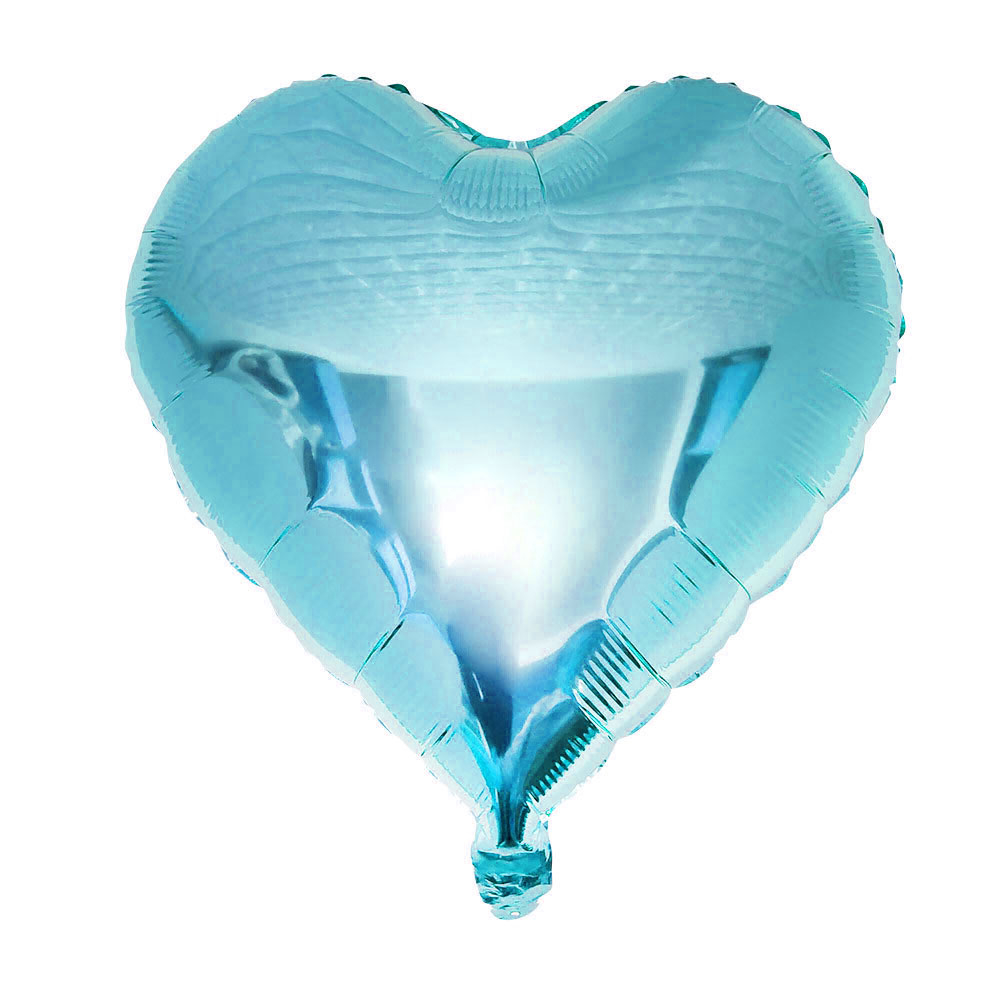 (53-tlg. Set) Party Ballons Latex- und Folienballons mit Konfetti   Ballon Girlande - Hellblau