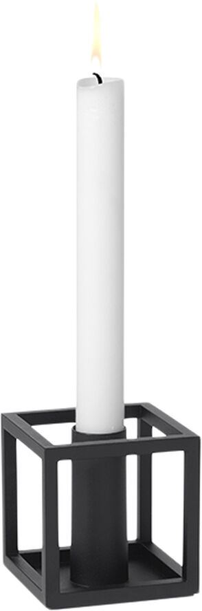 Audo Copenhagen Kubus 1, Candle Holder, Black Sort