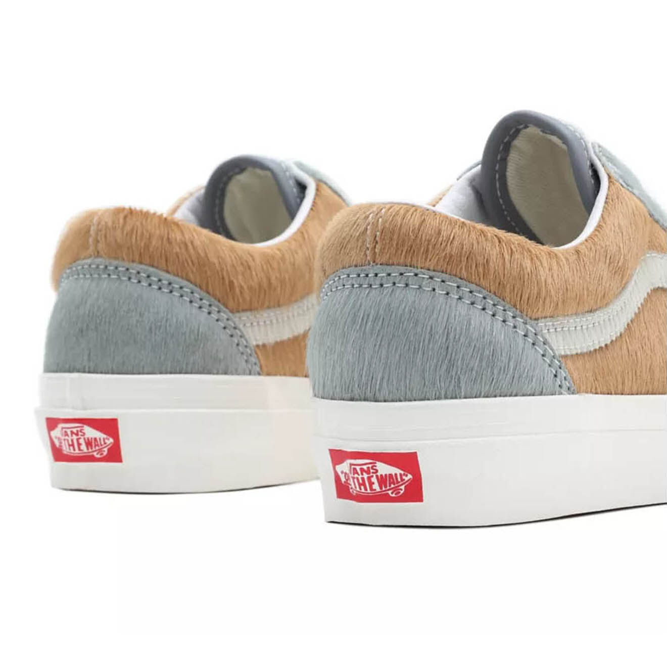 Vans Sneakers en Cuir Anaheim Factory Old Skool 36 DX bleu/taupe