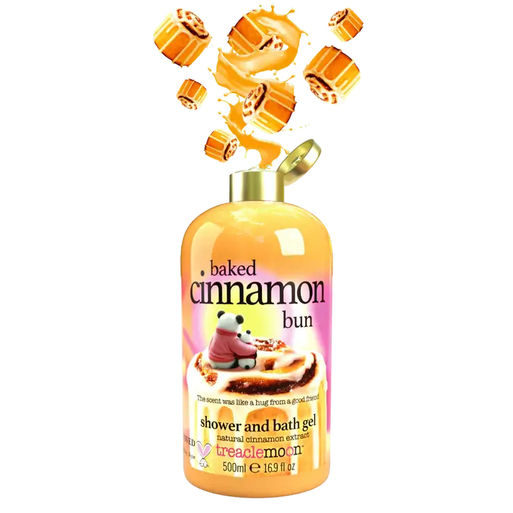 Baked Cinnamon Bun Shower & Bath Gel