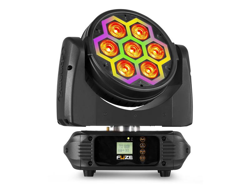 BeamZ Moving Head Fuze712 Kompakter Moving Head Wash mit SMD-LED-Effekt