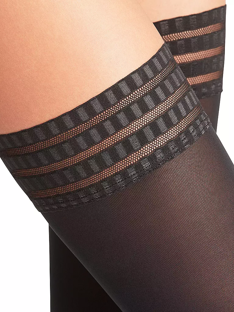 FALKE Feinstrümpfe pure matt 50 black schwarz