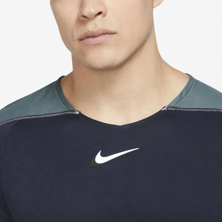 Nike Court Dri-FIT Slam T-shirt Blå