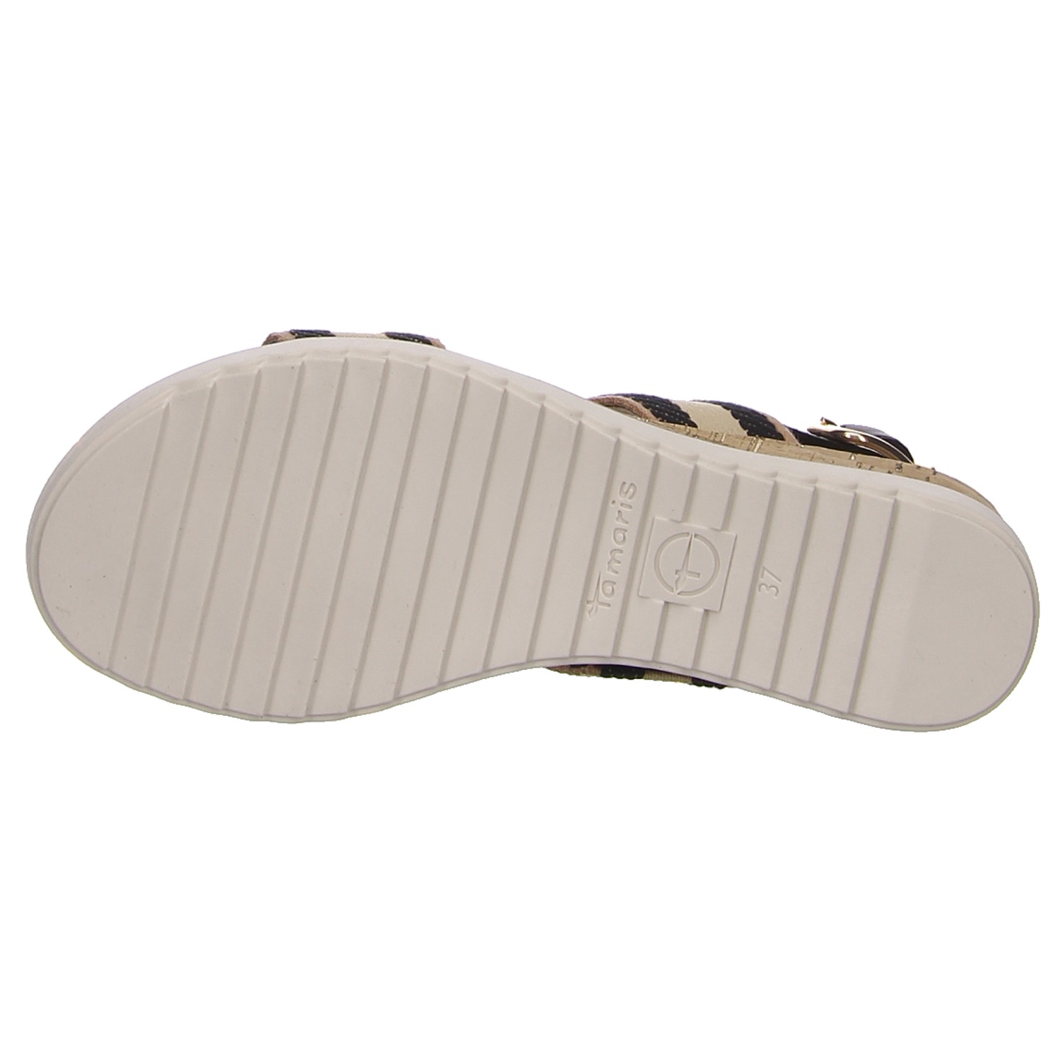Tamaris Sandalette beige schwarz