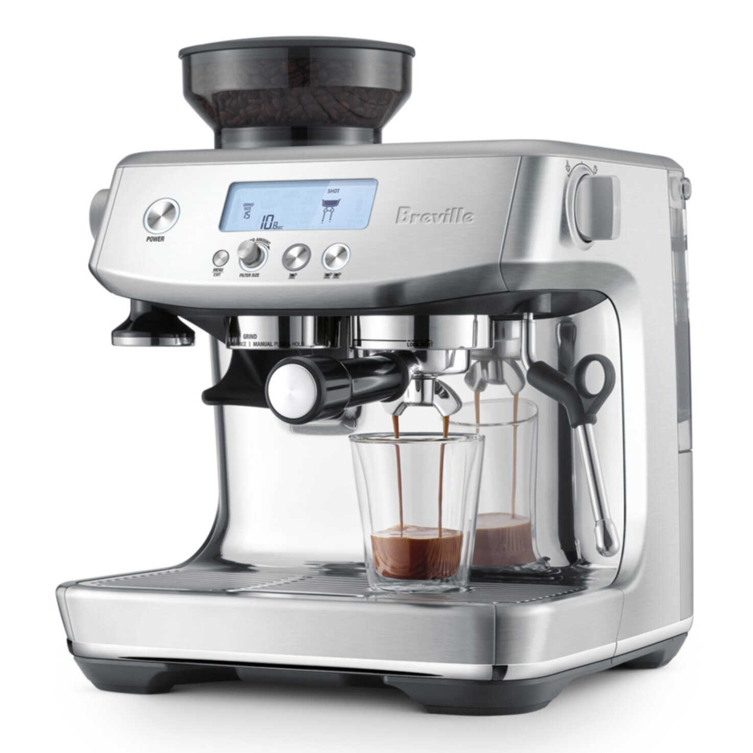 Sage Siebträgermaschine Barista Pro Stainless Steel