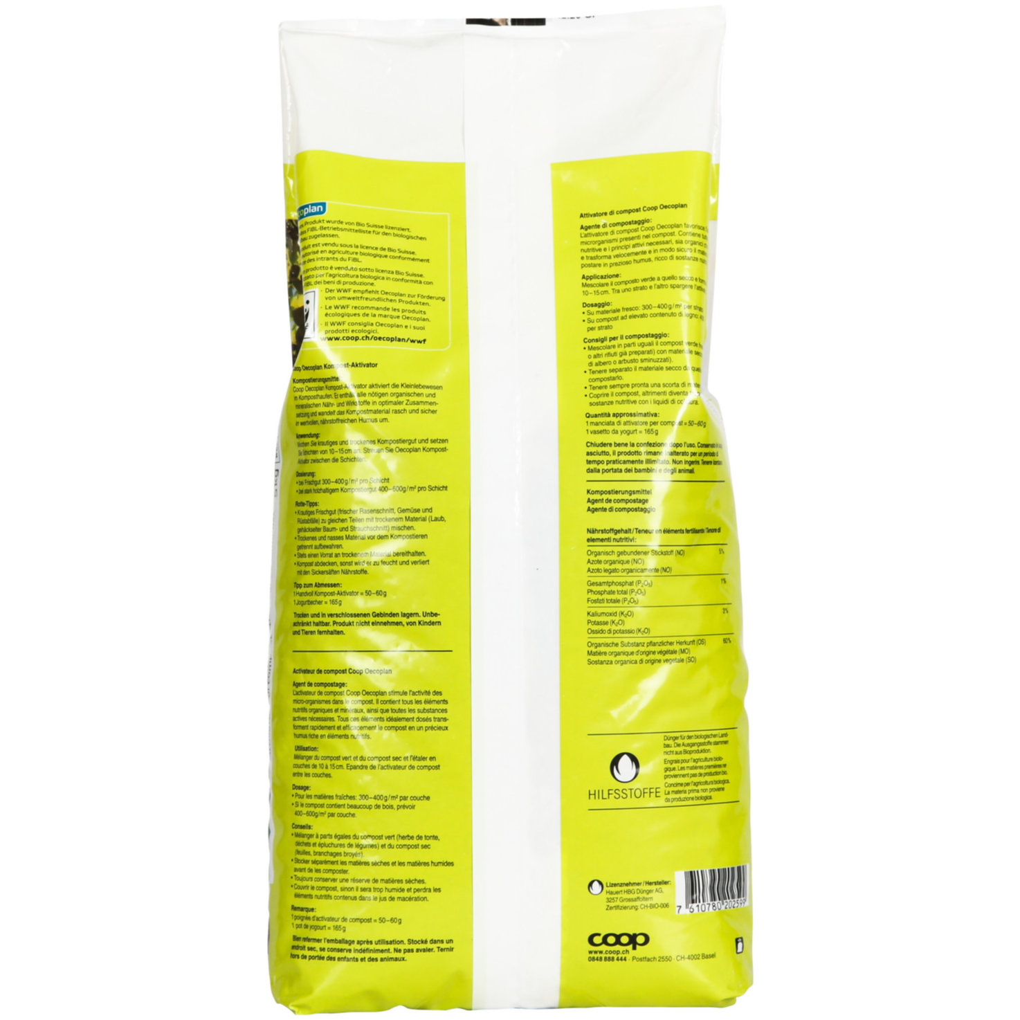Oecoplan Kompost-Aktivator | 5 kg