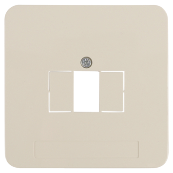 Peha Standard Afdekplaat USB crème