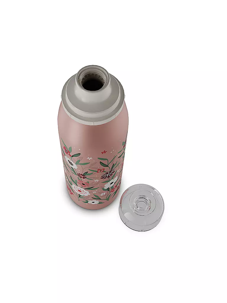 ALFI Isolierflasche - Thermosflasche Kids 0,5l Flowers rosa