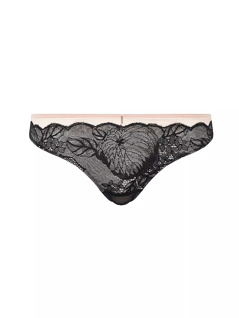 CHANTELLE String MIDNIGHT FLOWERS schwarz schwarz