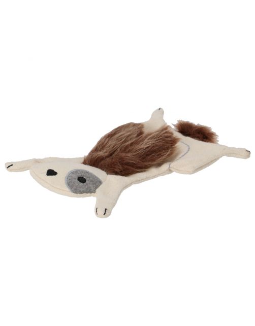 Adori Hondenspeeltje Rabbie - Hondenspeelgoed - 30 cm Wit Grijs
