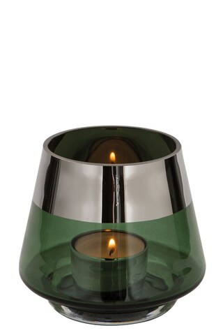 Fink Windlicht JONA 11 cm dunkelgrün