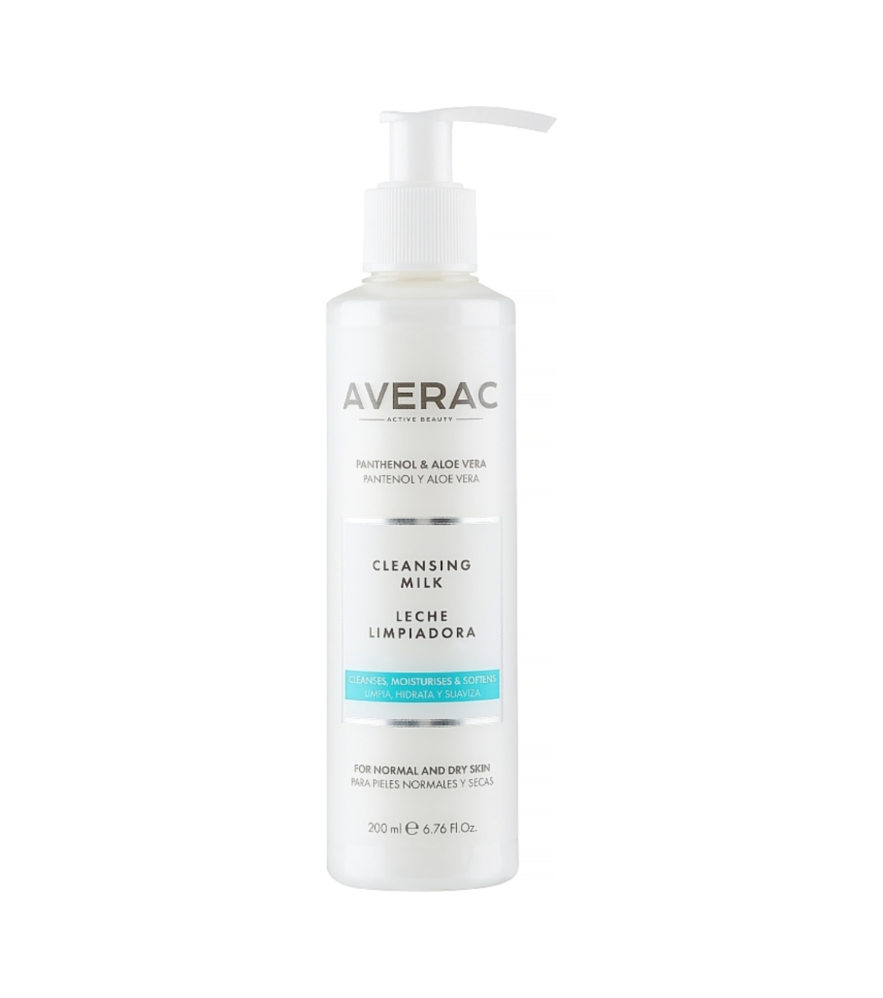 Averac Cosmetics - Leite de Limpeza Facial - Para Pele Normal e Seca