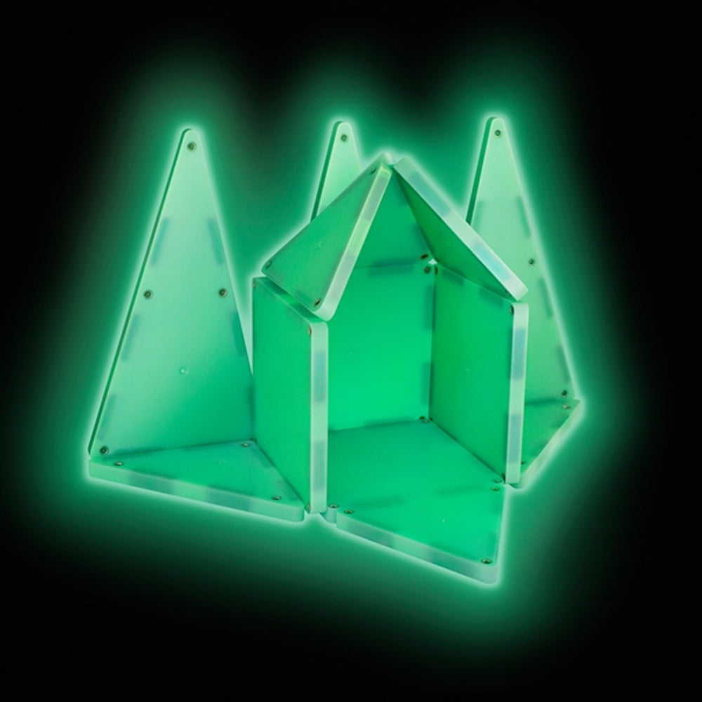 Køb Magna-Tiles® GLOW - Magnetsæt 16 Dele