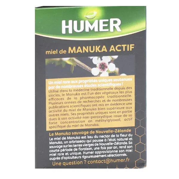 Mel de Manuka Ativo Humer IAA® 18+ 100% Puro - Pote de 250g