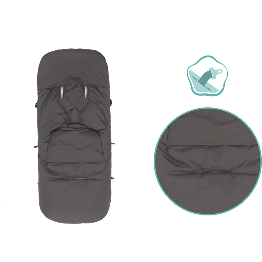 fillikid Winterfußsack Kinley grau
