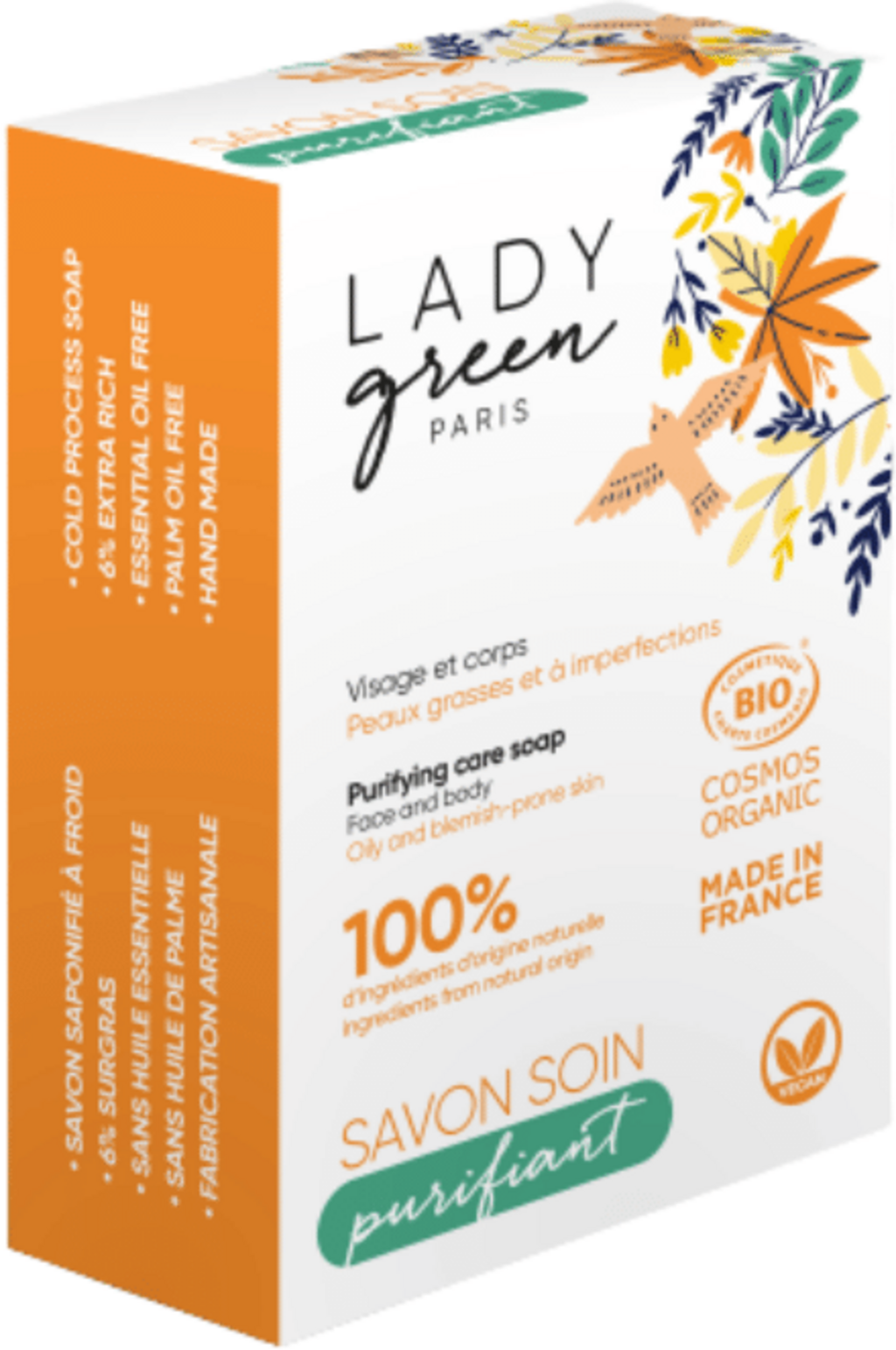 Lady Green  Purifying Care Soap, 100 g