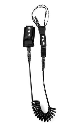 FCS 12\u0027 SUP Comp Touring Essential Leash Black