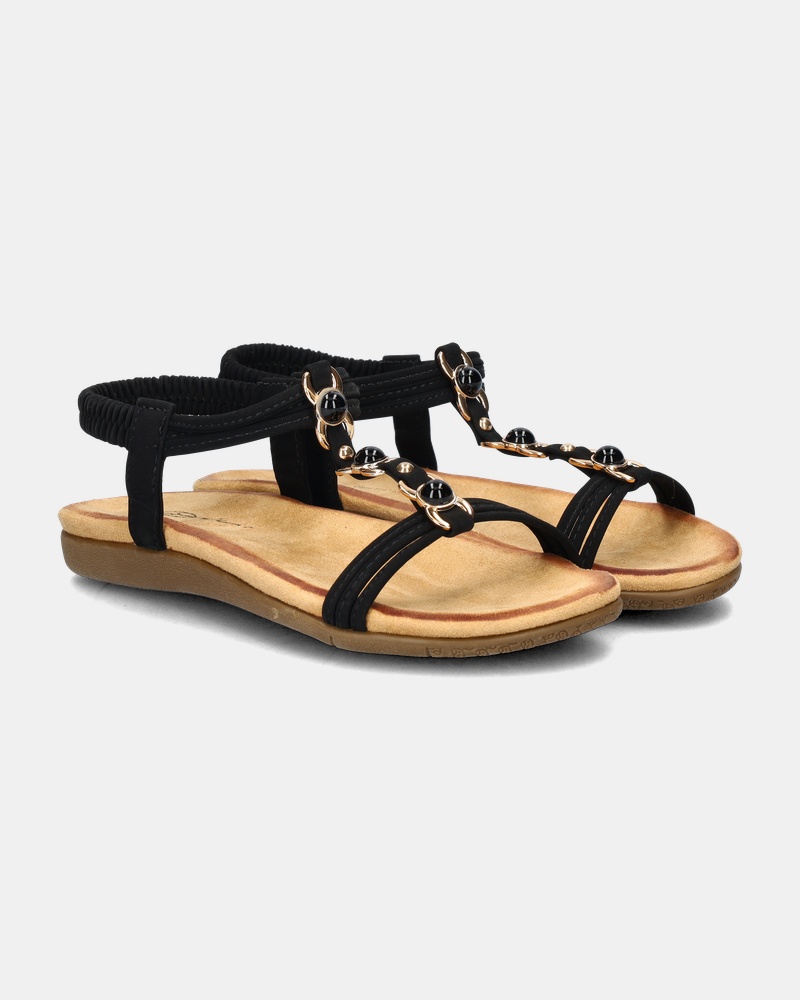 Dolcis Sandalen  - zwart