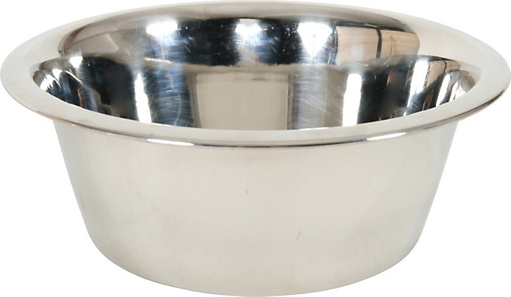 Gamelle pour animaux en acier inoxydable Ø24,5 cm - 2,5 L