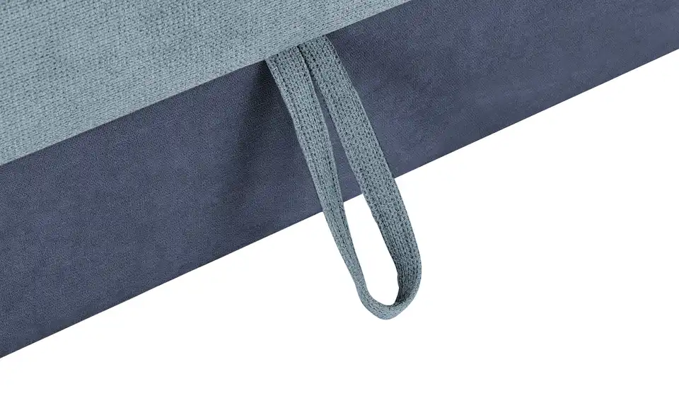 Ecksofa Krissy Taubengrau, Marineblau rechts