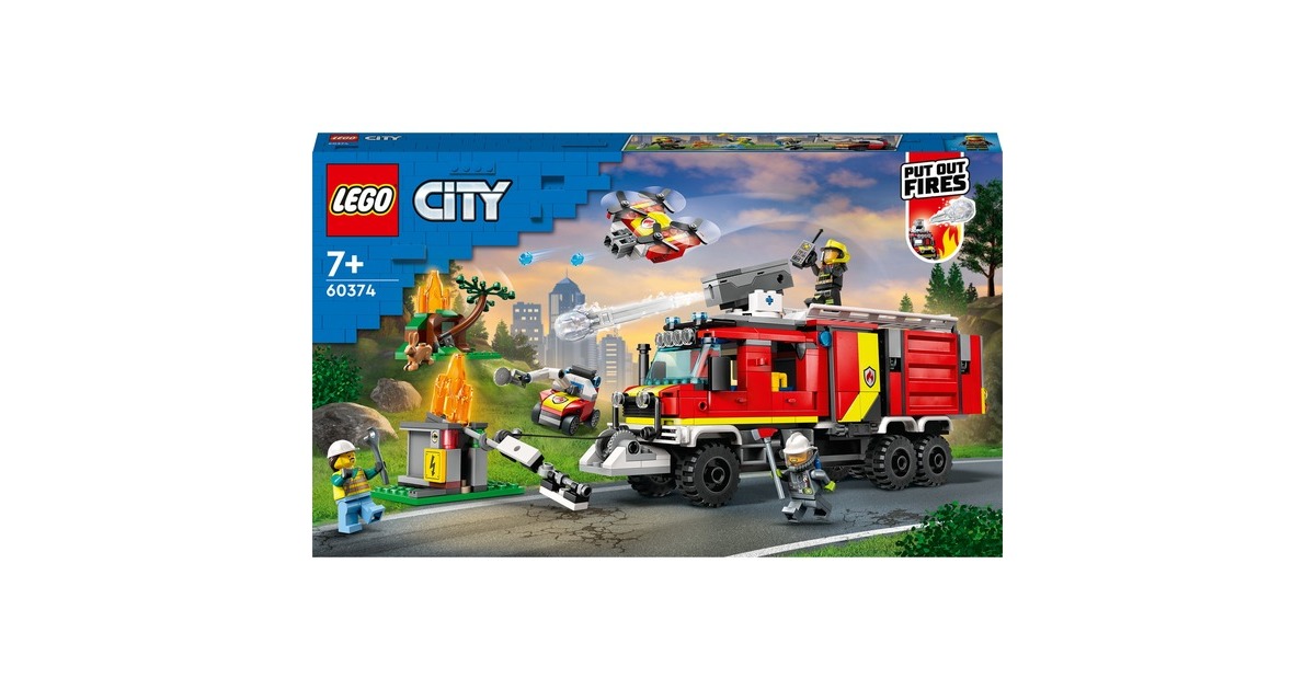 LEGOCity - Brandweerwagen Constructiespeelgoed  (60374)