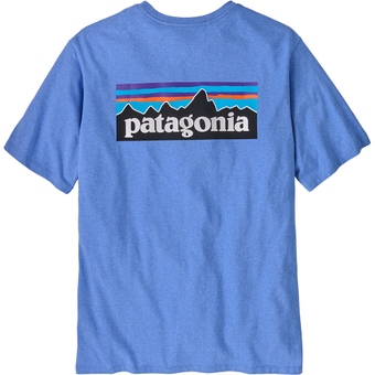 Patagonia P-6 Logo Responsibili-Tee T-Shirt Abundant Blue Herren