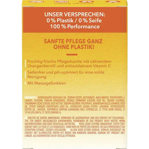 Feste Duschpflege Orange Sprizz
