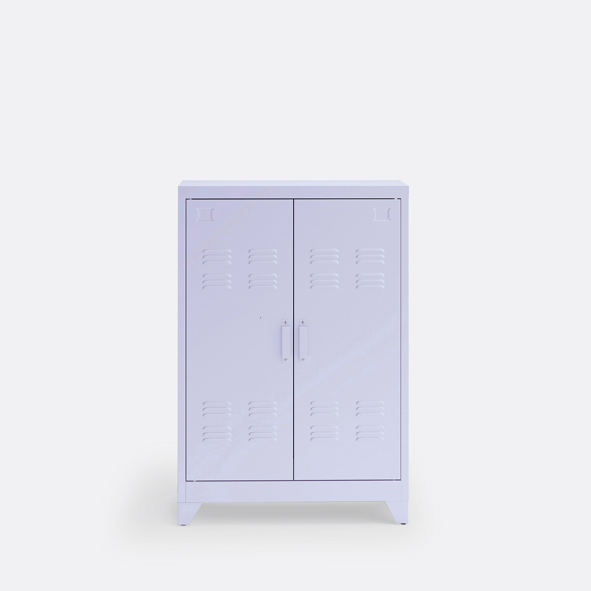 LA REDOUTE INTERIEURS<br>Armário baixo de metal, 2 portas, Hiba