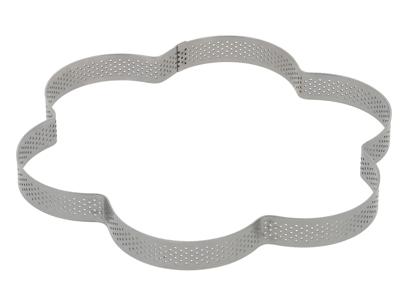 Cercle à tarte perforé - forme fleur - Ø 27 x ht 2 cm - Mallard Ferrière