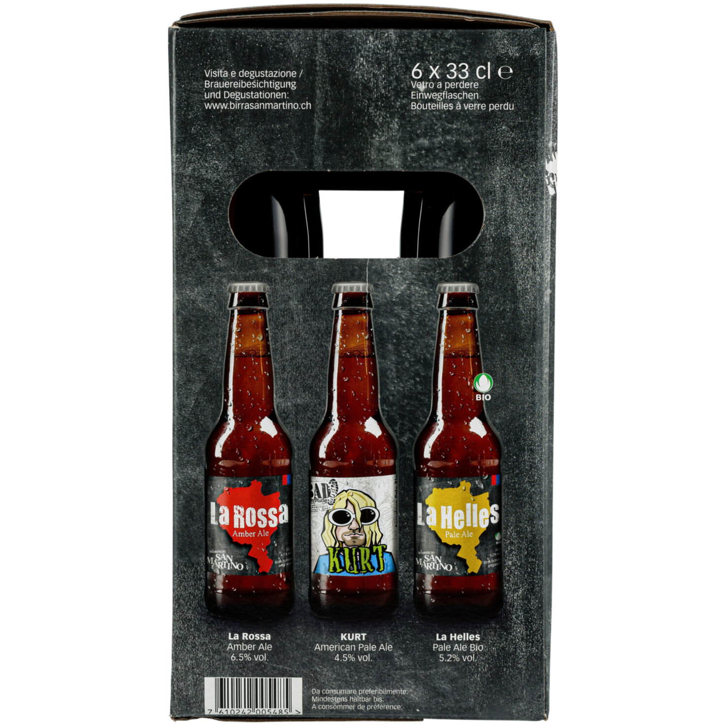 San Martino Ticino Beer Box 6x33cl -198cl