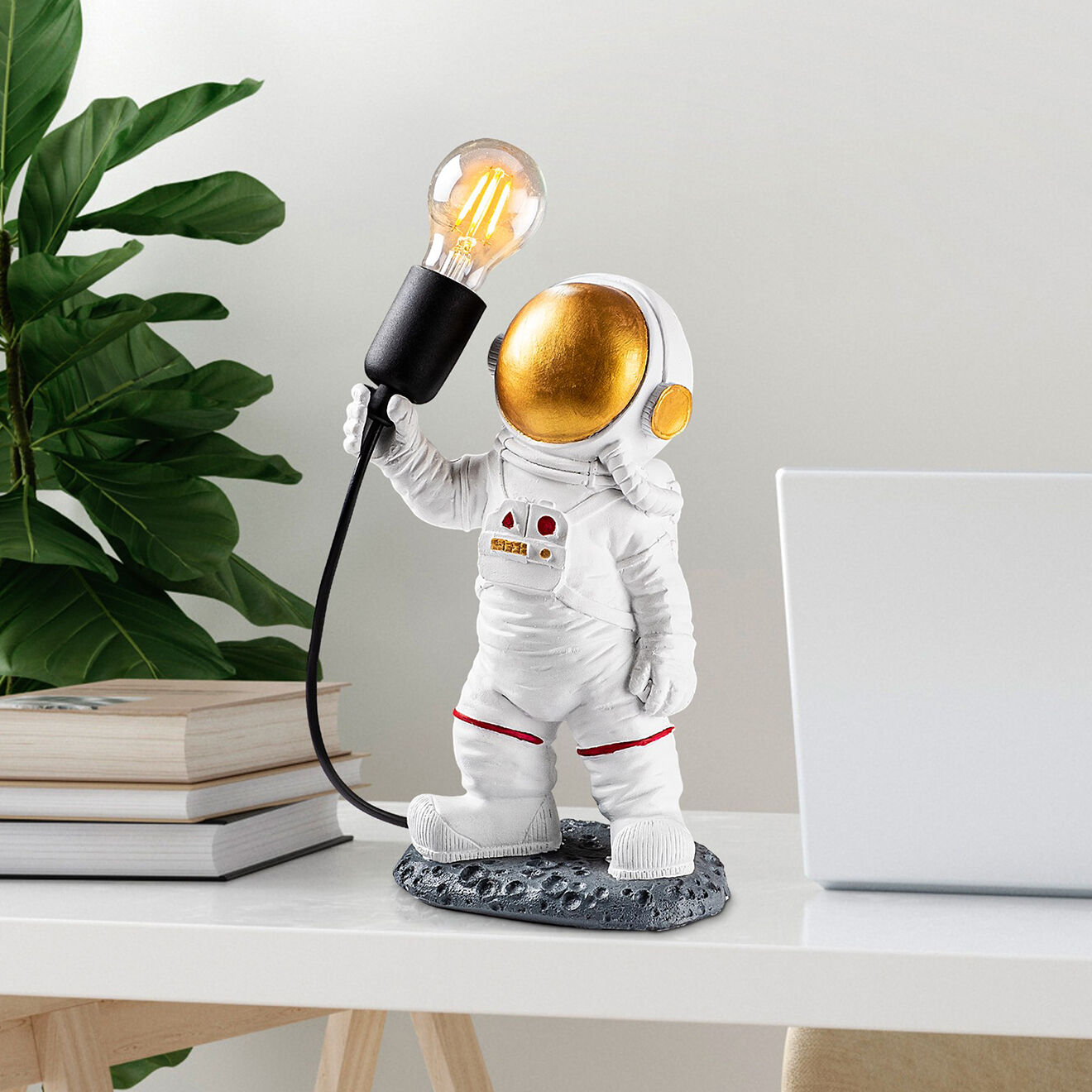 Sheen Lampe de table Astronaut multicolore - 30x32x15 cm