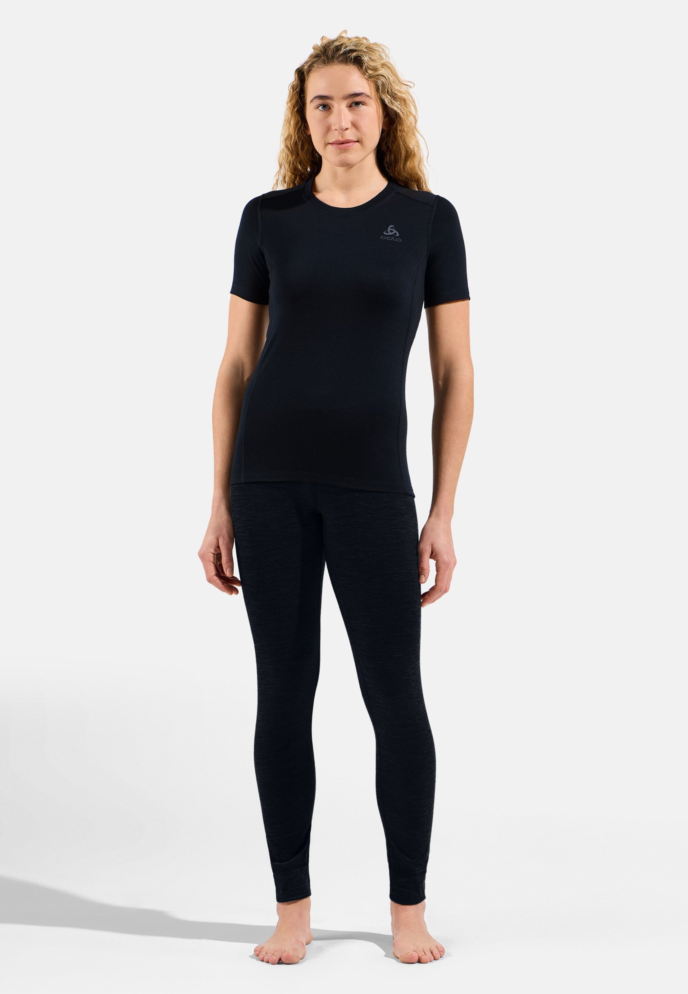 Natural Merino 200 Base Layer T-shirt in black