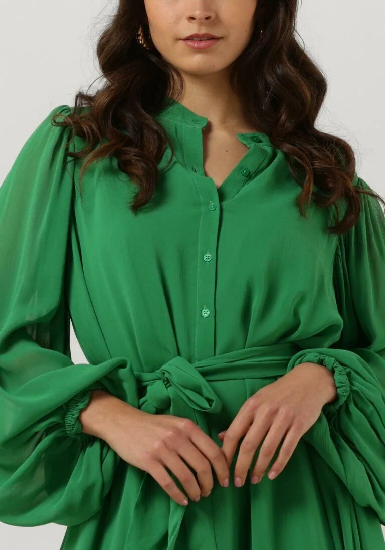 NOTRE-V groene notre-v mini jurk nv-blair mini dress