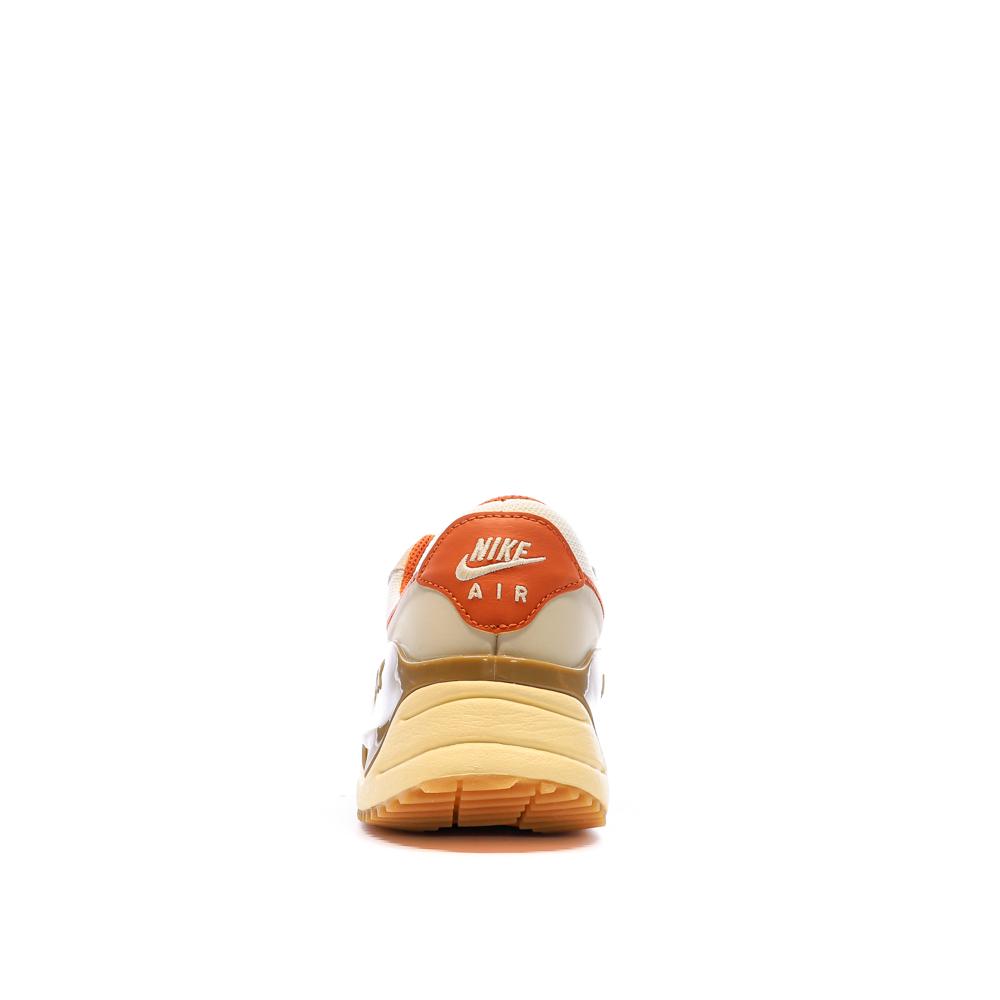 Nike Baskets Beige/Orange Femme Nike Air Max SYSTM