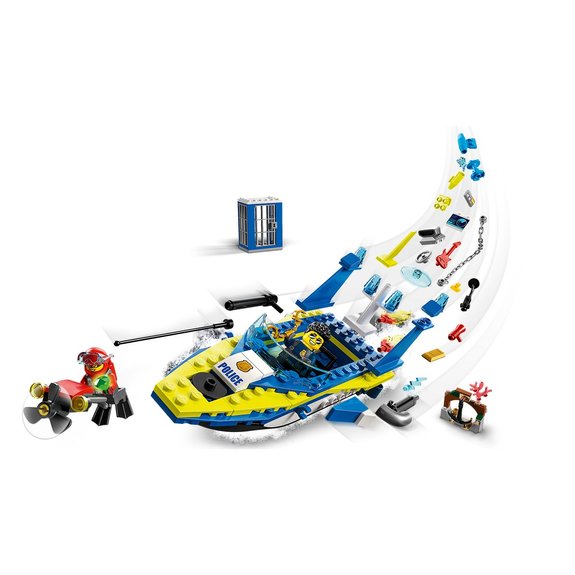 Missions des détectives de la police sur l'eau LEGO CITY 60355