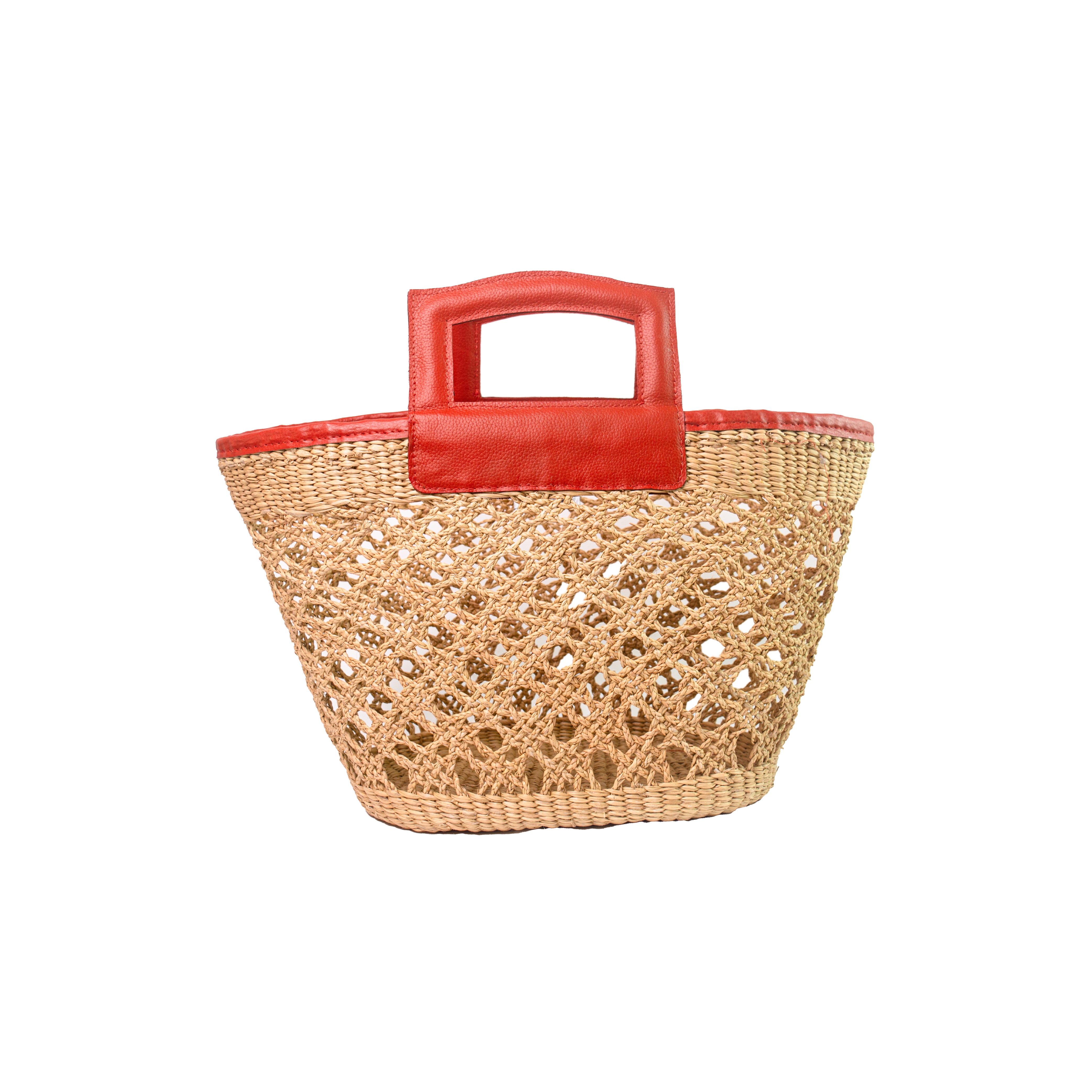 Sac panier à mailles ouvertes