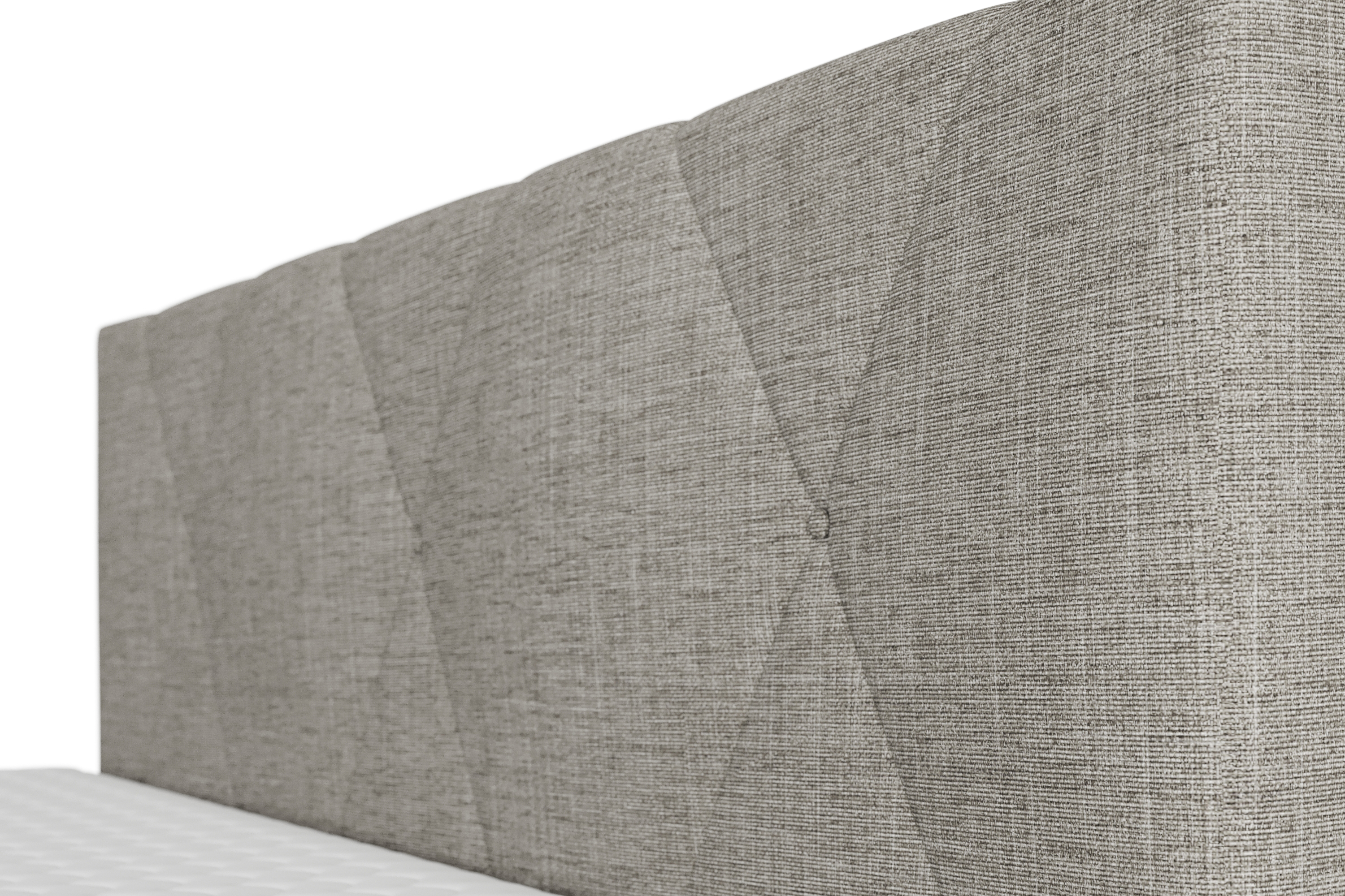 Boxspringbett TWILIGHT 160 x 200 cm grau