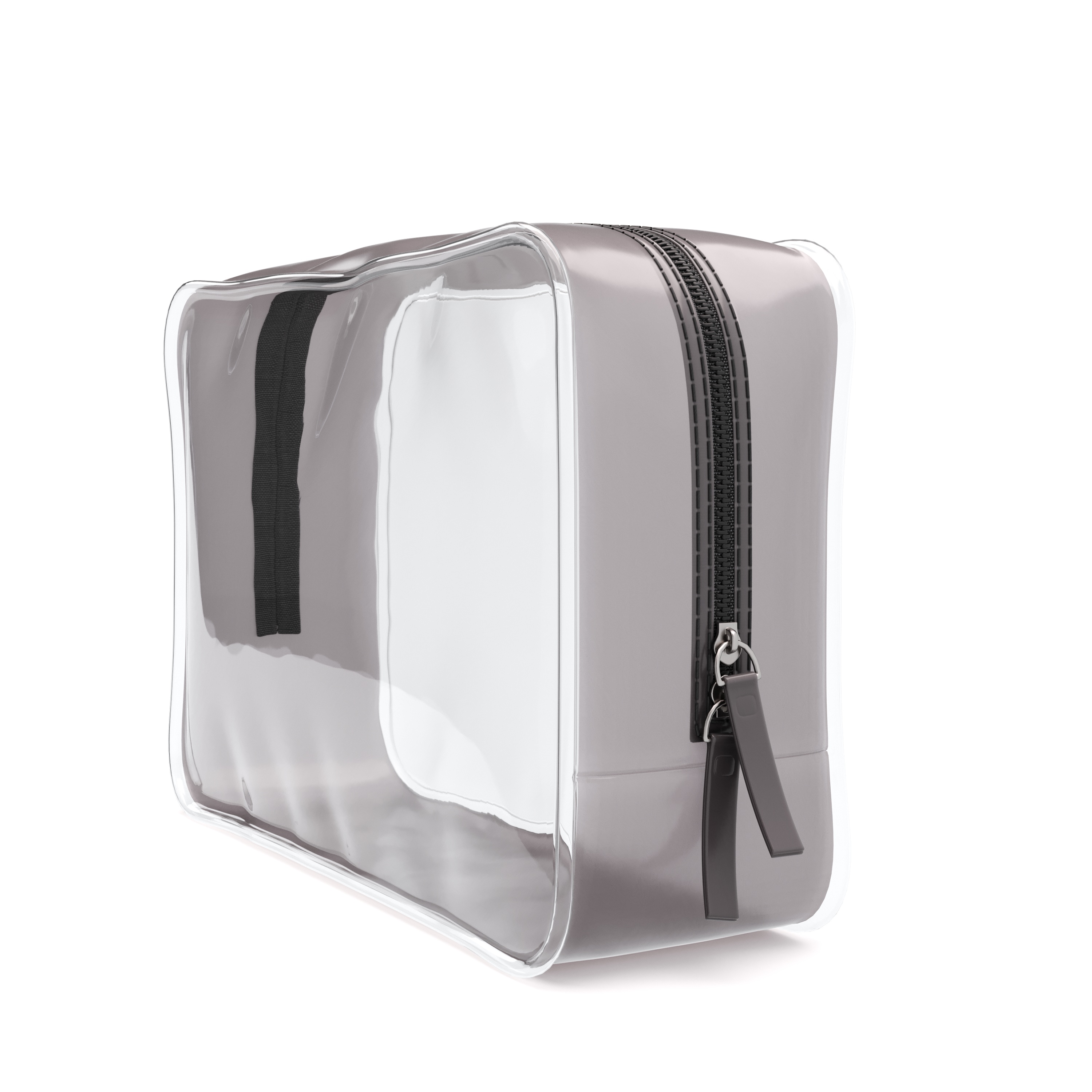 Kulturbeutel Necessaire Set 4-teilig transparent