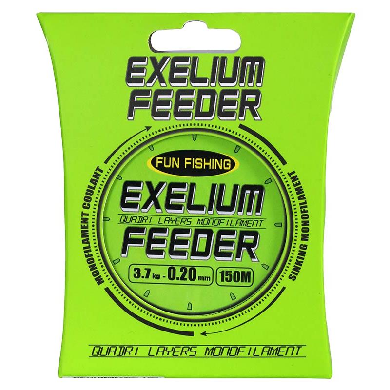 Nylon Fun Fishing Monofilament Exelium Feeder - 150M