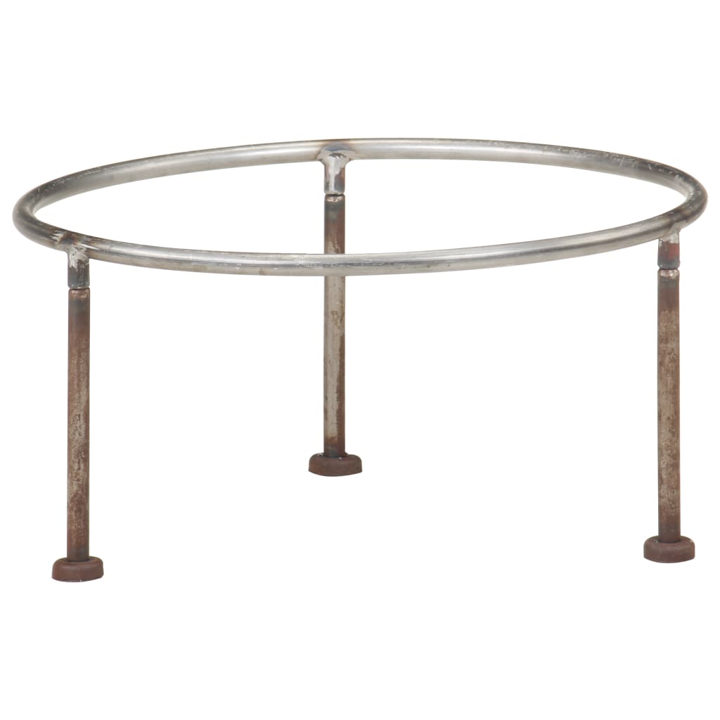 Foyer rustique coloré ø 60 cm fer
