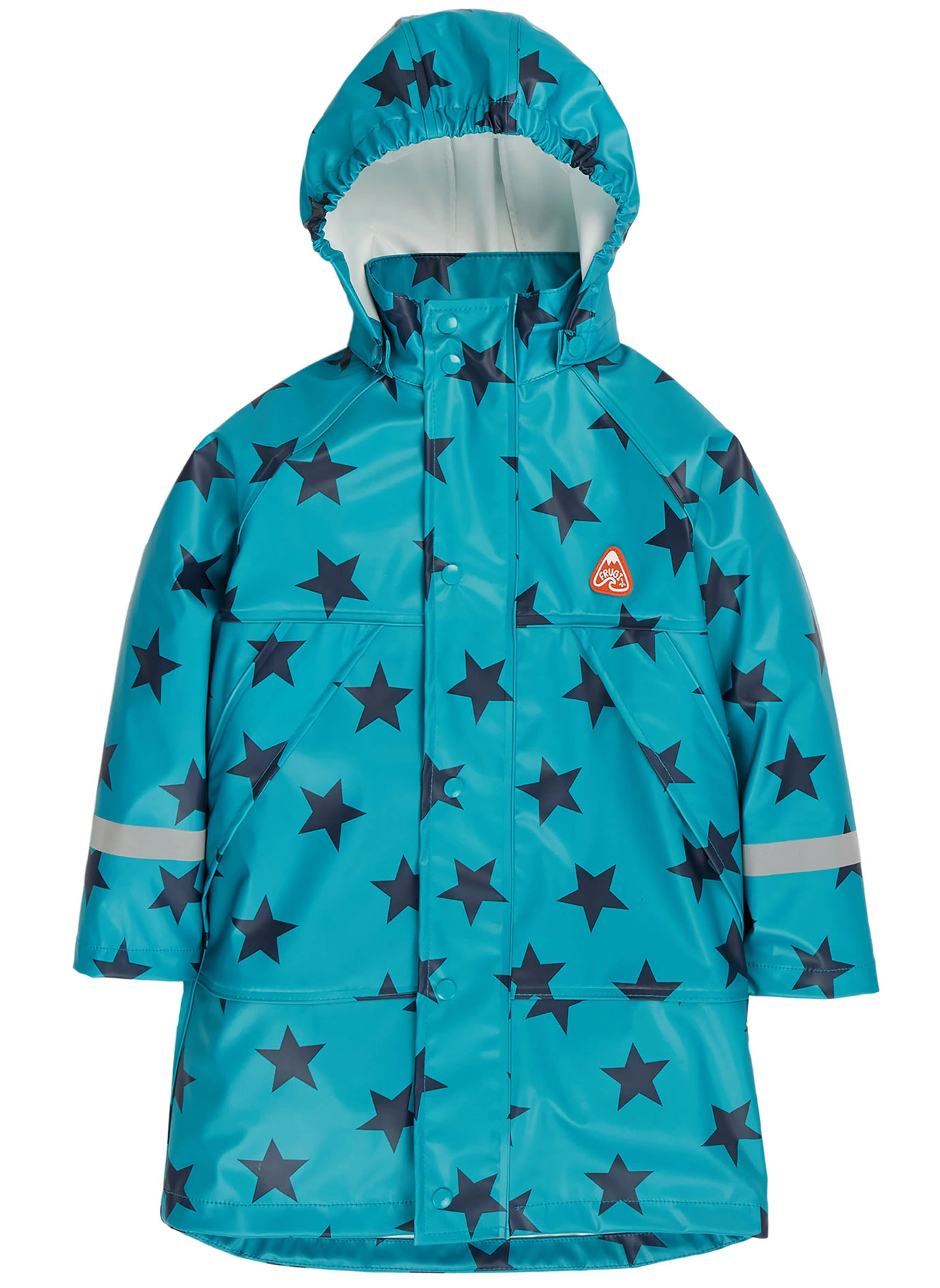 Regenmantel RAINY DAYS - STARS in petrol