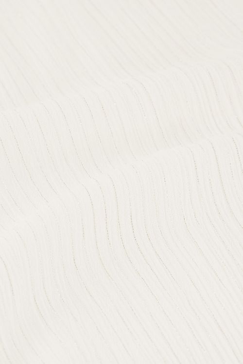 Witte multiway top met lurex